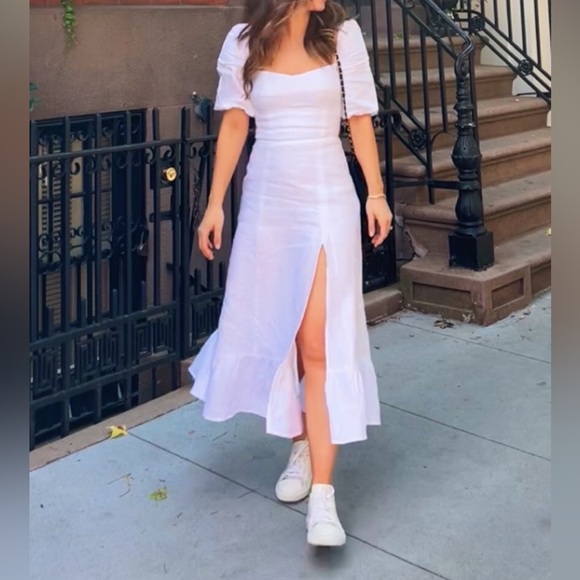 Reformation Belgium Linen Dress NWT size 2 and 4 - Picture 7 of 15